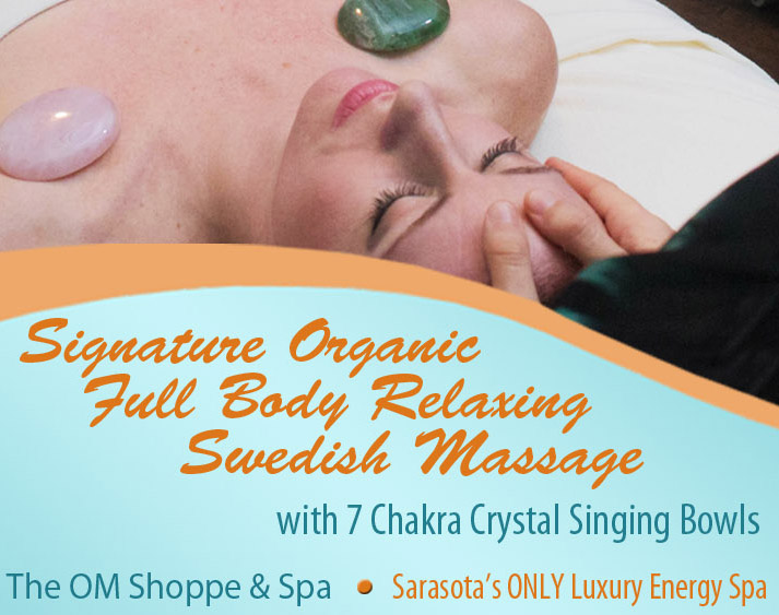 The OM Shoppe & Spa - Signature Organic Full Body Swedish Massage