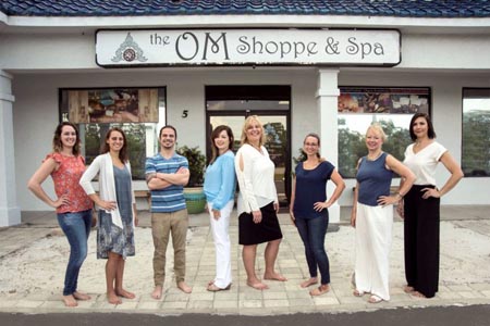 The OM Shoppe & Spa Sarasota - Team photo